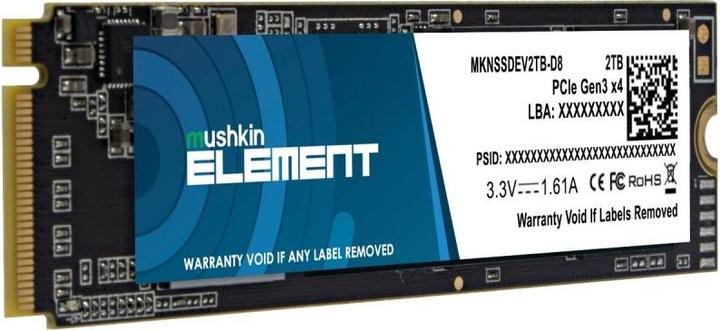 Produktbild Mushkin Element (2000 GB, M.2 2280)