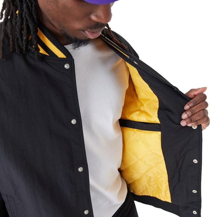 Actual product image New Era College Bomber Jacket - BACKPRINT LA Lakers - L (L)