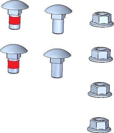 Image du produit Novotegra Kit d'extension C47 Kit de vis Partie du kit d'extension n° 03-000138