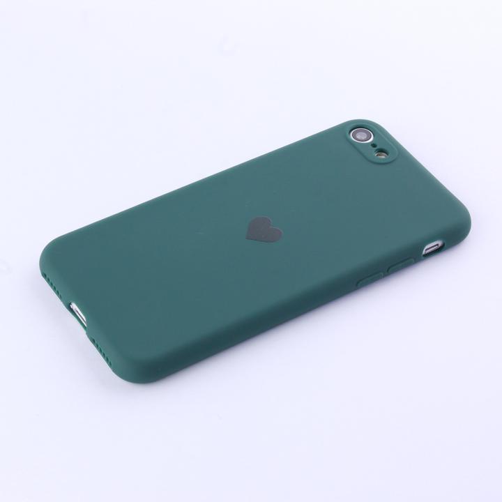 Produktbild PhoneLook Hülle Silikon Mat Herz (Apple iPhone 7)