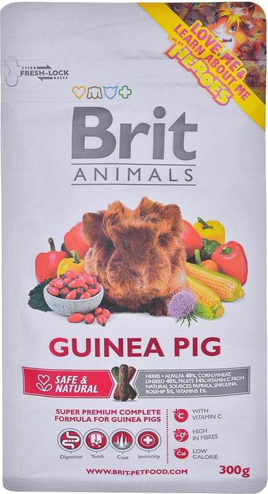 Image du produit Brit Animals Guinea Pig Complete - Nourriture sèche pour cochons d'Inde - 300 g (0.30 kg, 1 x)