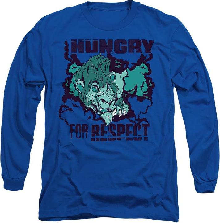 Actual product image Disney Villains Unisex Adult Hungry For Respect Scar T-Shirt (S)