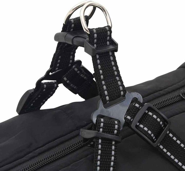 Produktbild VidaXL Hundemantel mit Geschirr Wasserdicht Reflektierend (44, Hundemantel)