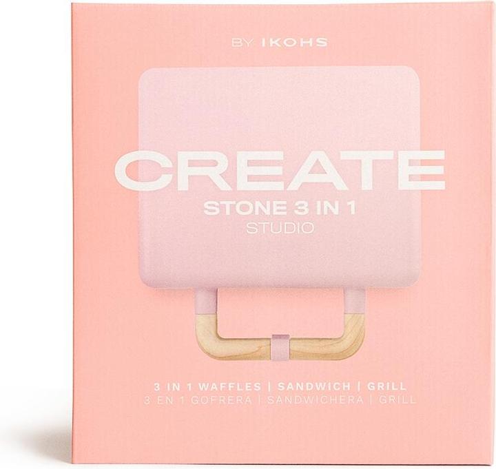 Produktbild Create STONE 3 IN 1 STUDIO - Sandwich- und Waffeleisen