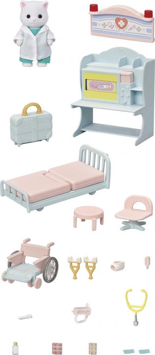 Produktbild Sylvanian Families Landarzt Spielset mit Figur