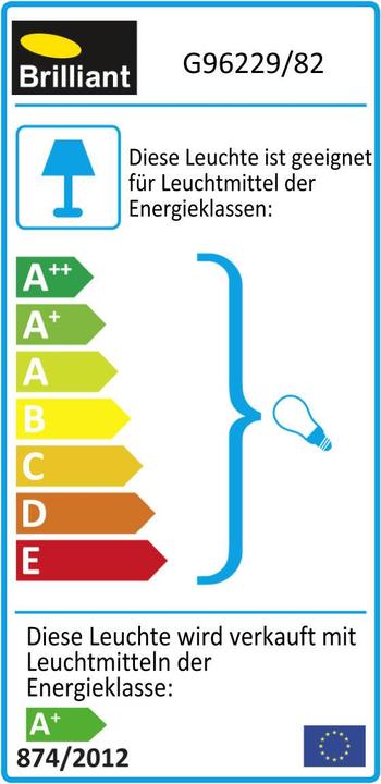 Energy Label Brilliant Hanni (240 lm, GU10, IP23)