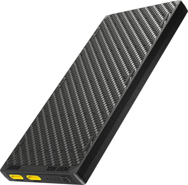 Nitecore NB10000 Carbon Fiber Energy Brick Power Bank GEN 3 (10000 mAh, 22.50 W, 38.50 Wh)