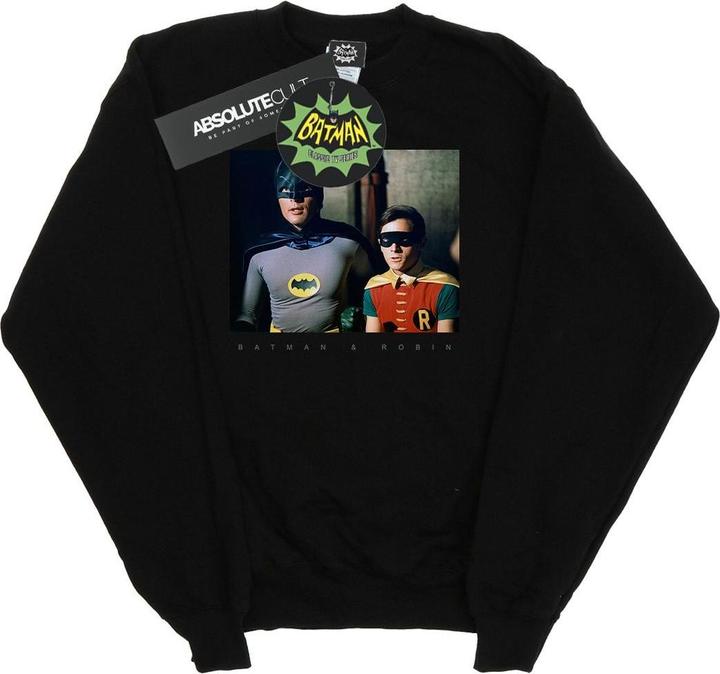 Immagine prodotto Felpa da ragazzo Batman Serie TV Dynamic Duo Photograph (140, 146)