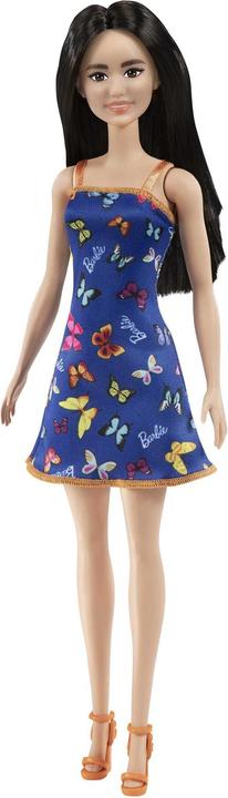 Actual product image Barbie Chic doll in butterfly dress blue