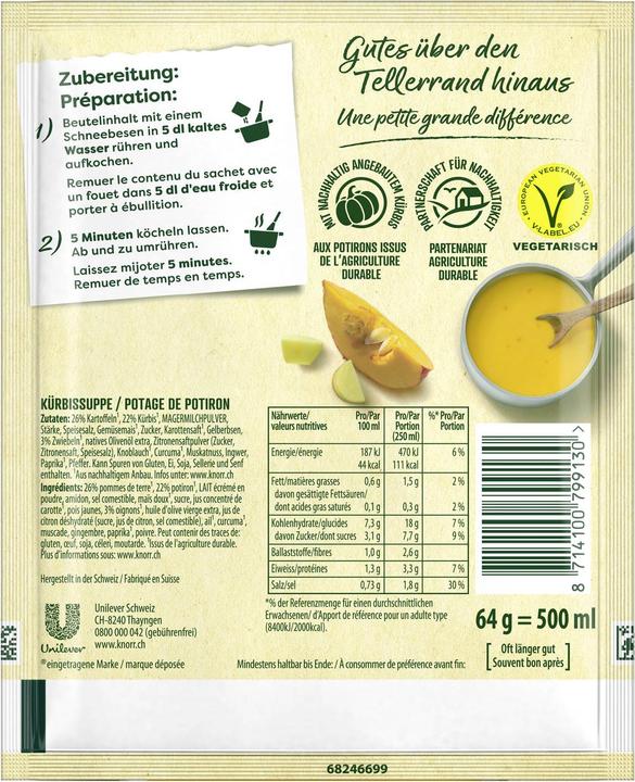 Image du produit Knorr Soupe au potiron