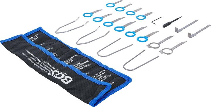 Actual product image BGS Radio Removal Tool Set | 18 pcs.