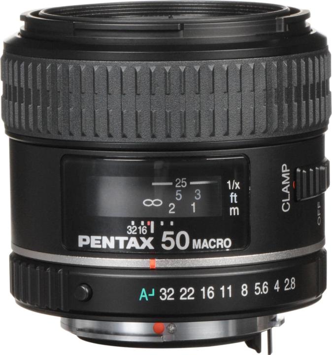 Actual product image Pentax Lens SMC-DFA 50mm, f/2.8, macro (Pentax K, APS-C / DX, full size)