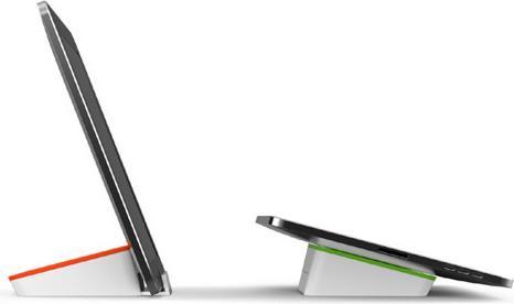 Actual product image Just Mobile BlueLounge Nest, Tablet Stand with Added Value - Green (iPad, IPad 2)