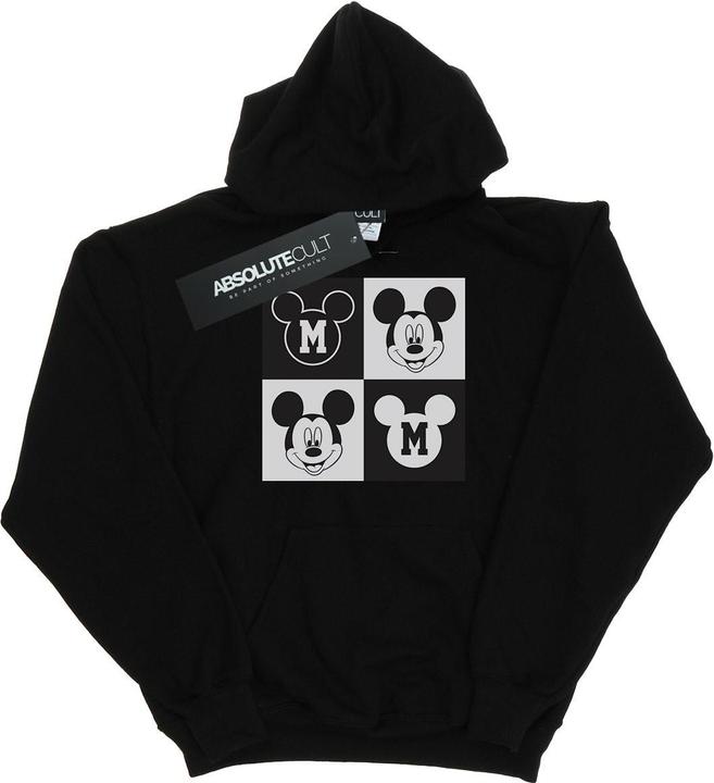 Produktbild Disney Mickey Mouse Smiling Squares Kapuzenpullover (L)