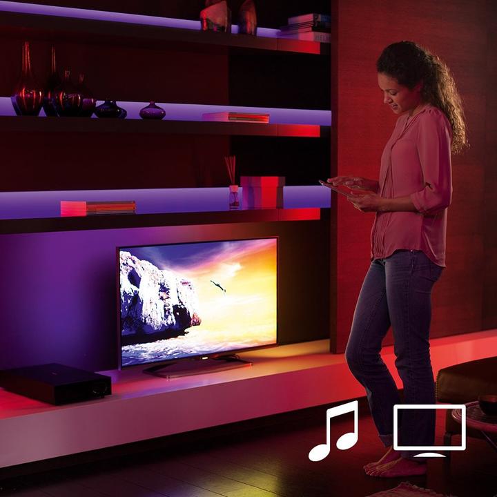 Actual product image Philips Hue Lightstrip Plus (RGBW, 200 cm, Indoor)