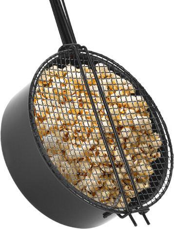 Image du produit Casativo Popcorn-Topf, Outdoorpfanne mit extralangem Stiel
