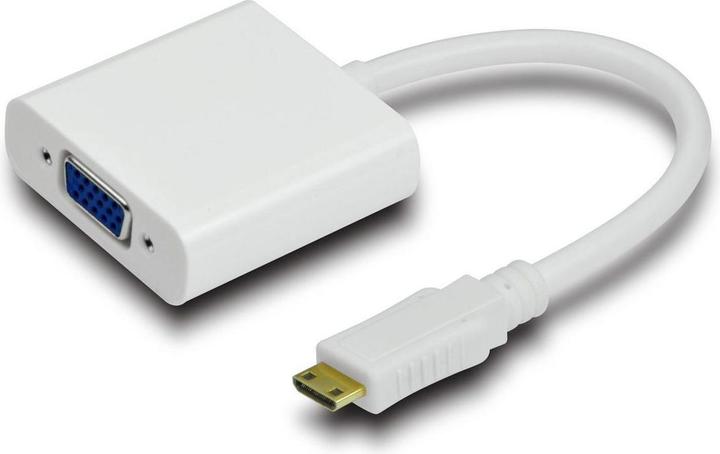 MicroConnect HDMIVGA Video Cable Adapter HDMI Mini VGA (VGA, Mini HDMI, 1500 cm)