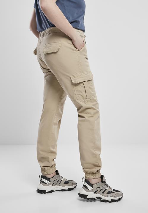 Actual product image Urban Classics Ladies High Waist Cargo Jogging Pants (XXL)