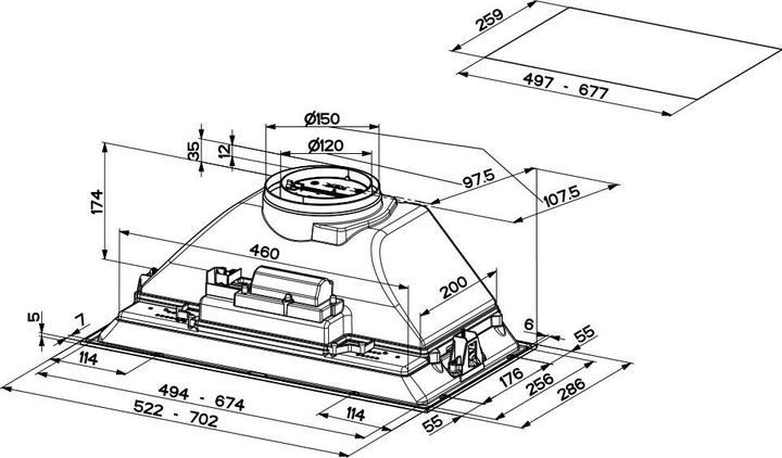 Actual product image Inka Smart C Lg A52 (Flat-screen hood)