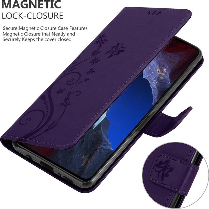 Image du produit Cadorabo Coque pour Xiaomi Poco F5 Pro pour Fleur Book (Xiaomi Poco F5 Pro)