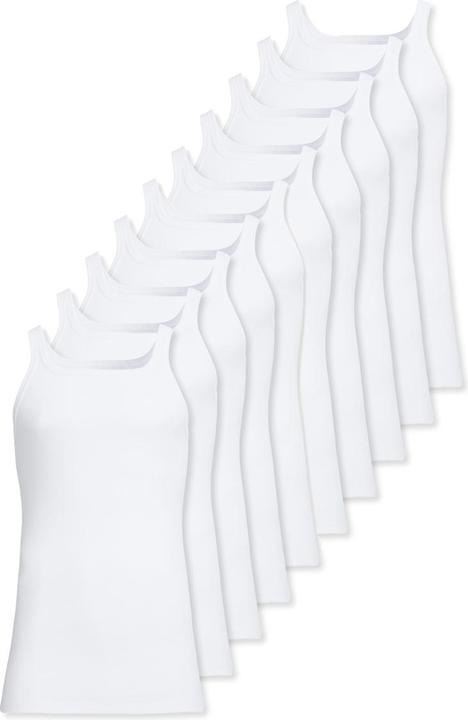 Immagine prodotto Conta 10 confezioni di maglietta intima a costine sottili (3XL)