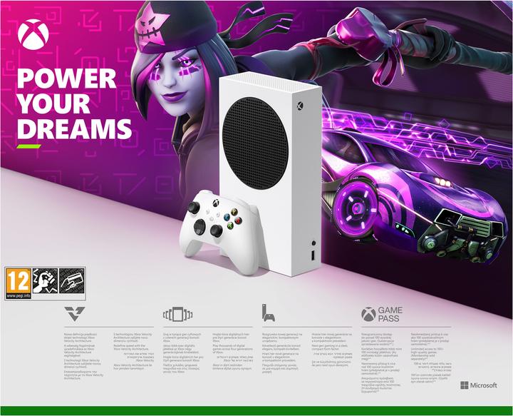 Produktbild Microsoft Xbox Series S – Fortnite + Rocket League Bundle