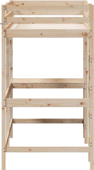 Image du produit VidaXL Lit superposé avec bureau (90 x 190 cm)