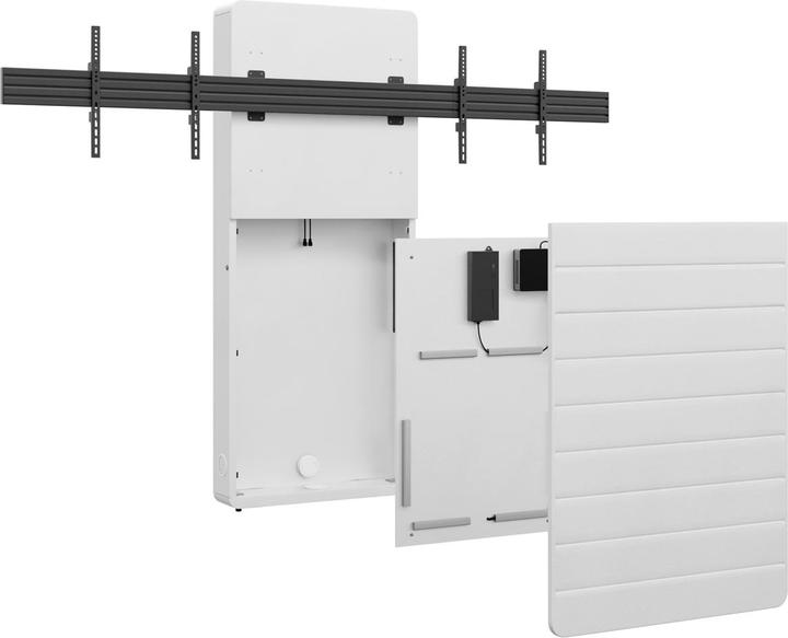 Immagine prodotto Hagor CON-Line W Dual 140-165cm mobile multimediale da pavimento a parete per 2 display VESA max. (Pavimento, 65", 70 kg)