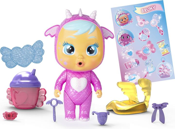 Produktbild TOYS Cry Babies Magische Tränen Fantasy Paci Haus - dunkelrosa