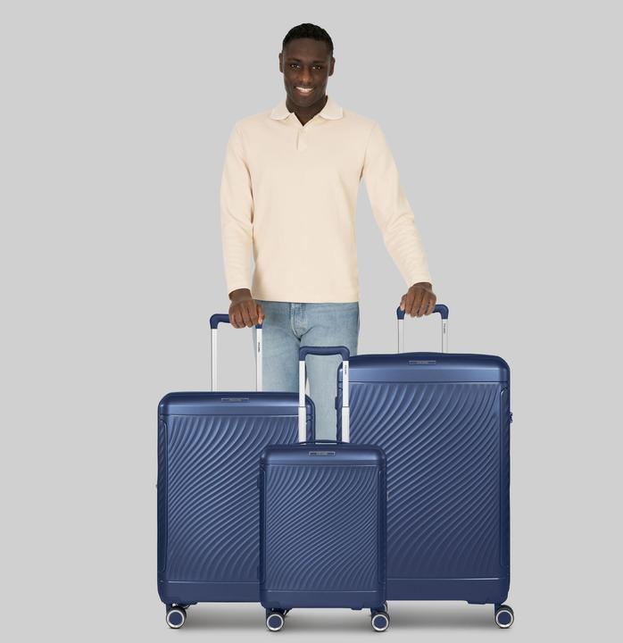 Actual product image Picard Vienna 4 Rollen Kofferset 3-teilig mit Dehnfalte (195 l, XL (from 140l))
