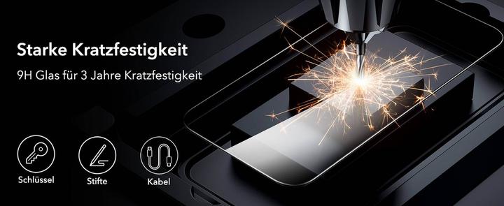 Immagine prodotto ESR Protezione del display in vetro temperato (1 Pezzo/i, Apple iPhone 16 Plus)