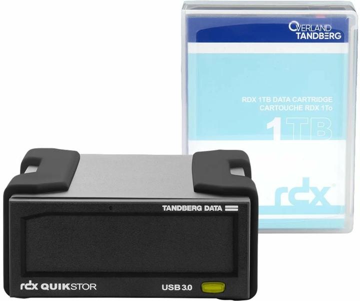 Actual product image Tandberg Data Tandberg RDX QuikStor: external drive