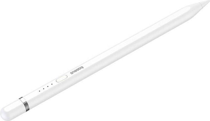 Baseus Stilo attivo Smooth Writing Series con ricarica wireless, USB-C (bianco)