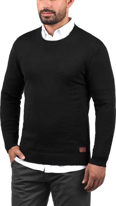 Actual product image Blend Lars Men's Jumper Knit Pullover With V-Neck Flecked (3XL)