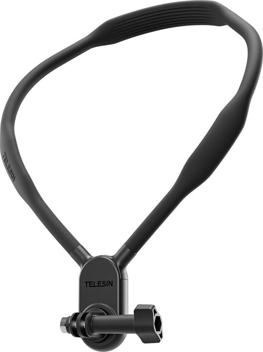 Immagine prodotto Telesin Supporto da collo nero per action camera/smartphone