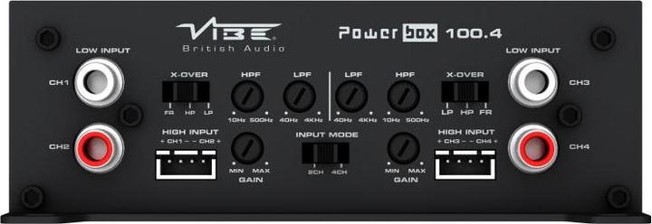 Produktbild Vibe Powerbox 4 Kanal Class D Verstärker (4-Kanal-Verstärker)