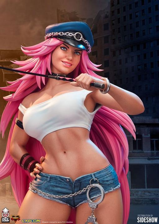 Actual product image PCS Street Fighter statuette 1/4 Poison 43 cm