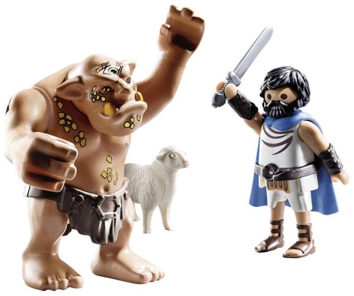 Actual product image Playmobil History 70470 Ulysses and the Cyclops Polyphemus