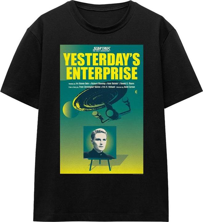 Actual product image Unisex Adult The Next Generation Season 3 Episode 15 T-Shirt (L)
