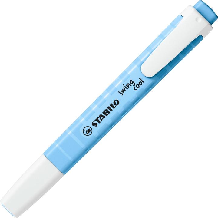 Immagine prodotto STABILO swing cool Evidenziatore pastello (Blu celeste, 4 mm, 1 x)