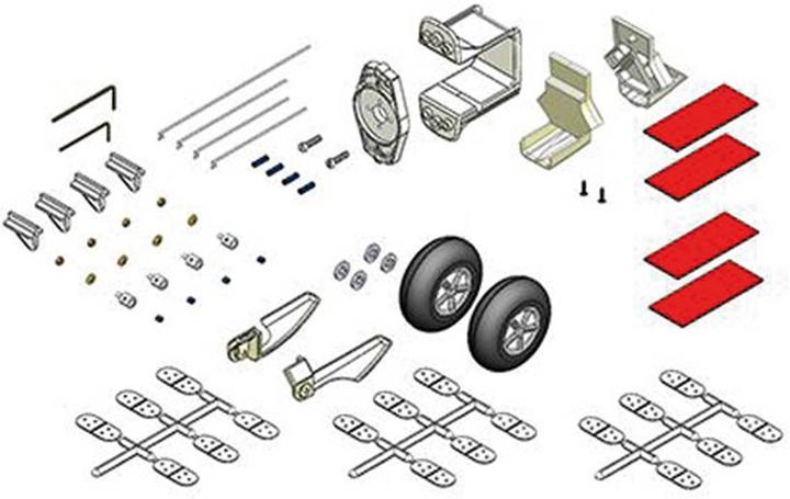 Image du produit Multiplex Kit de petites pièces ParkMaster PRO