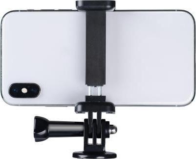 Produktbild Vivanco Flexibles Stativ fuer Smartphones und Aktion Cams, schwarz