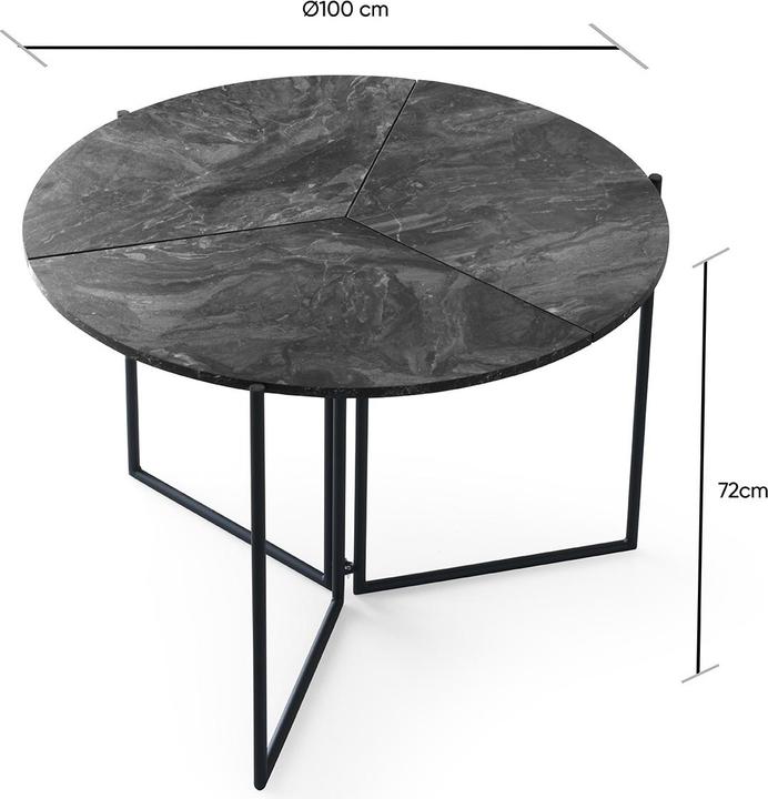 Image du produit Hanah Home Malia (100 x 100 x 72 cm)