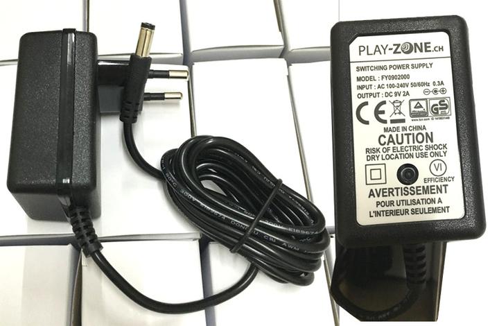 Actual product image Fuyuang Power supply AC/DC adapter 9V DC 2000mA 5.5mm*2.1mm (Power supply)