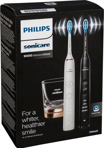 Produktbild Philips Sonicare DiamondClean 9000 Doppelpack (Schallzahnbürste)