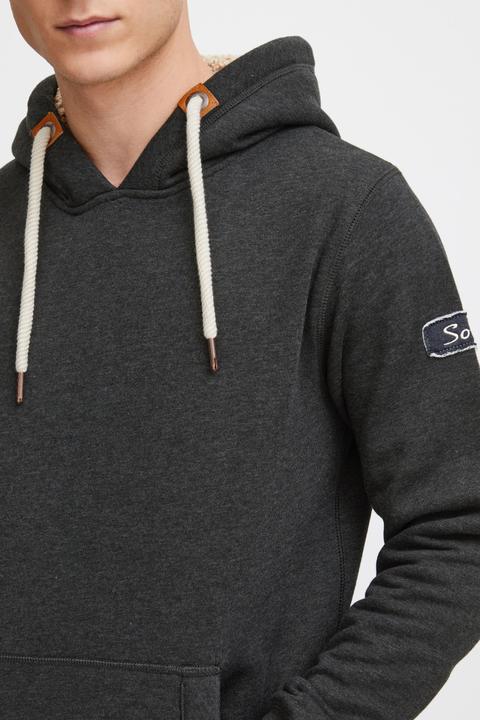 Image du produit Solid TripHood Pile Sweat À Capuche Avec Peau De Mouton Pull Hoodie Pour Homme (XL)
