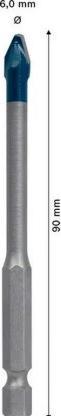 Actual product image Bosch Professional Zubehör Expert HEX-9 HardCeramic (6 millimetres)