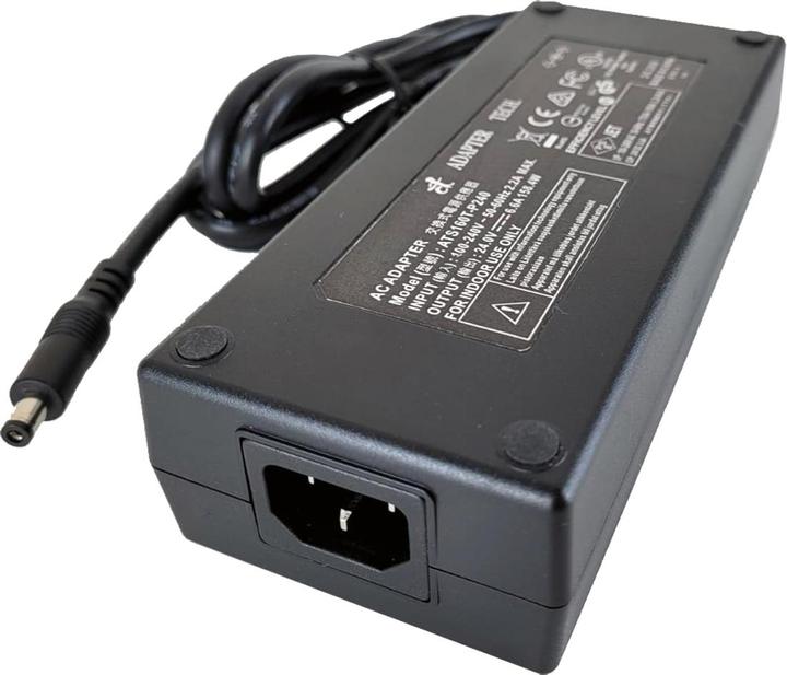Exsys Power supply Input: 100-240V - 50/60Hz, / Output: +24V/6.6A / 158.4W (5.5mm DC jack)
