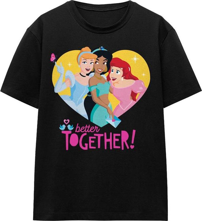 Produktbild Disney Princess Better Together TShirt Valentinstag (S)