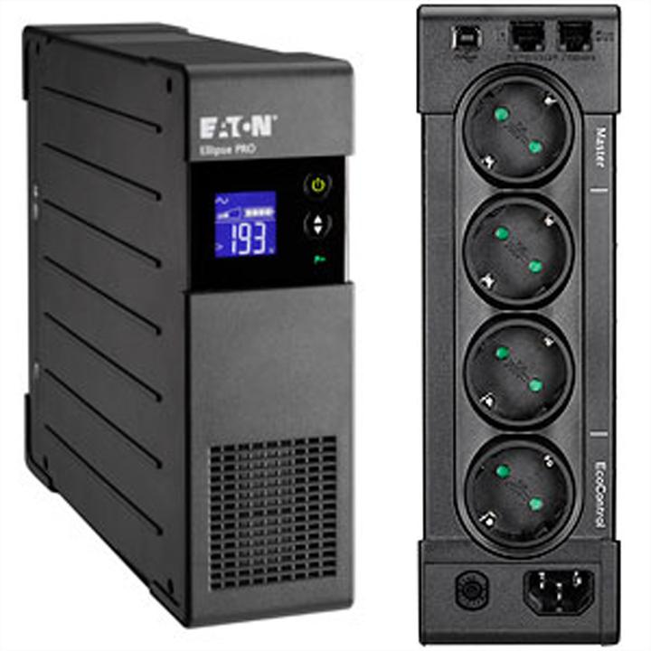Actual product image Eaton Ellipse PRO 850 DIN (850 VA, 510 W, Line-interactive UPS)